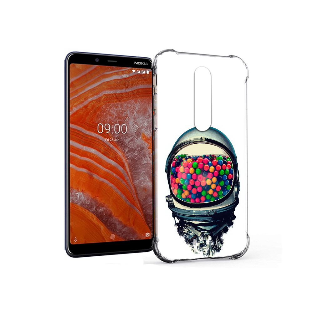 Чехол MyPads Tocco для Nokia 3.1 Plus шлем космонавта (PT121397.96.700), Прозрачный, Tocco
Чехол MyPads Tocco для Nokia 3.1 Plus шлем космонавта (PT121397.96.700), Прозрачный, Tocco