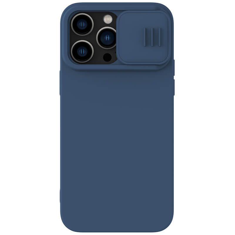 Накладка Nillkin CamShield Silky Magnetic Silicone Case для iPhone 14 Pro (темно-синий)
Накладка Nillkin CamShield Silky Magnetic Silicone Case для iPhone 14 Pro (темно-синий)
