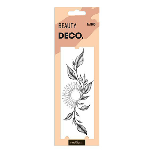 Татуировка переводная для тела DECO. Real Tattoo by Miami tattoos Brunch of sun, Черный
Татуировка переводная для тела DECO. Real Tattoo by Miami tattoos Brunch of sun, Черный