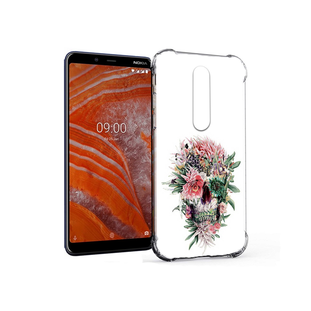 Чехол MyPads Tocco для Nokia 3.1 Plus череп из цветов (PT121397.96.677), Прозрачный, Tocco
Чехол MyPads Tocco для Nokia 3.1 Plus череп из цветов (PT121397.96.677), Прозрачный, Tocco