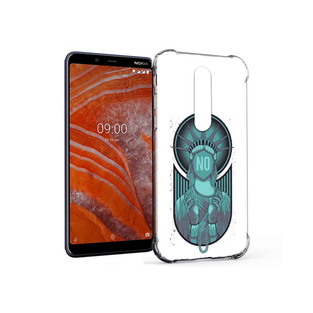 Чехол MyPads Tocco для Nokia 3.1 Plus статуя свободы зеленый (PT121397.96.623), Прозрачный, Tocco
Чехол MyPads Tocco для Nokia 3.1 Plus статуя свободы зеленый (PT121397.96.623), Прозрачный, Tocco