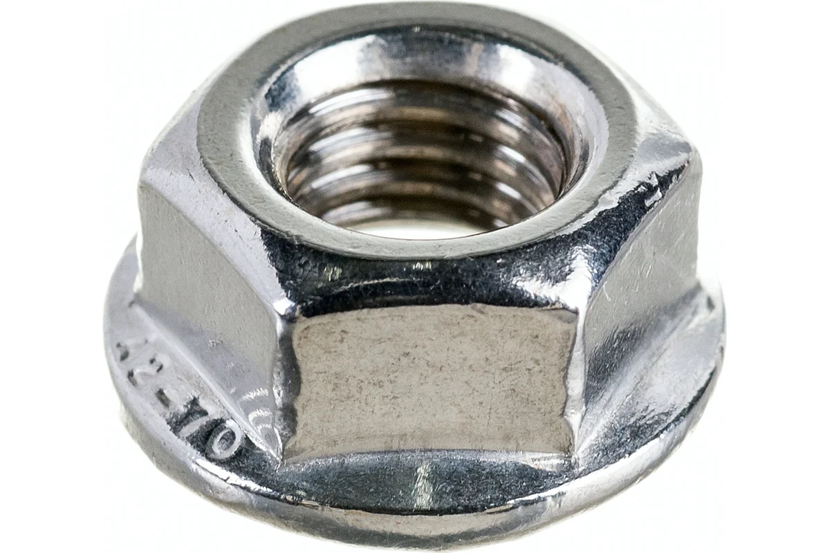 Шестигранная гайка с фланцем и насечками DINFIX DIN 6923, нерж. А2, M8, 10 шт. 00-00001929
Шестигранная гайка с фланцем и насечками DINFIX DIN 6923, нерж. А2, M8, 10 шт. 00-00001929