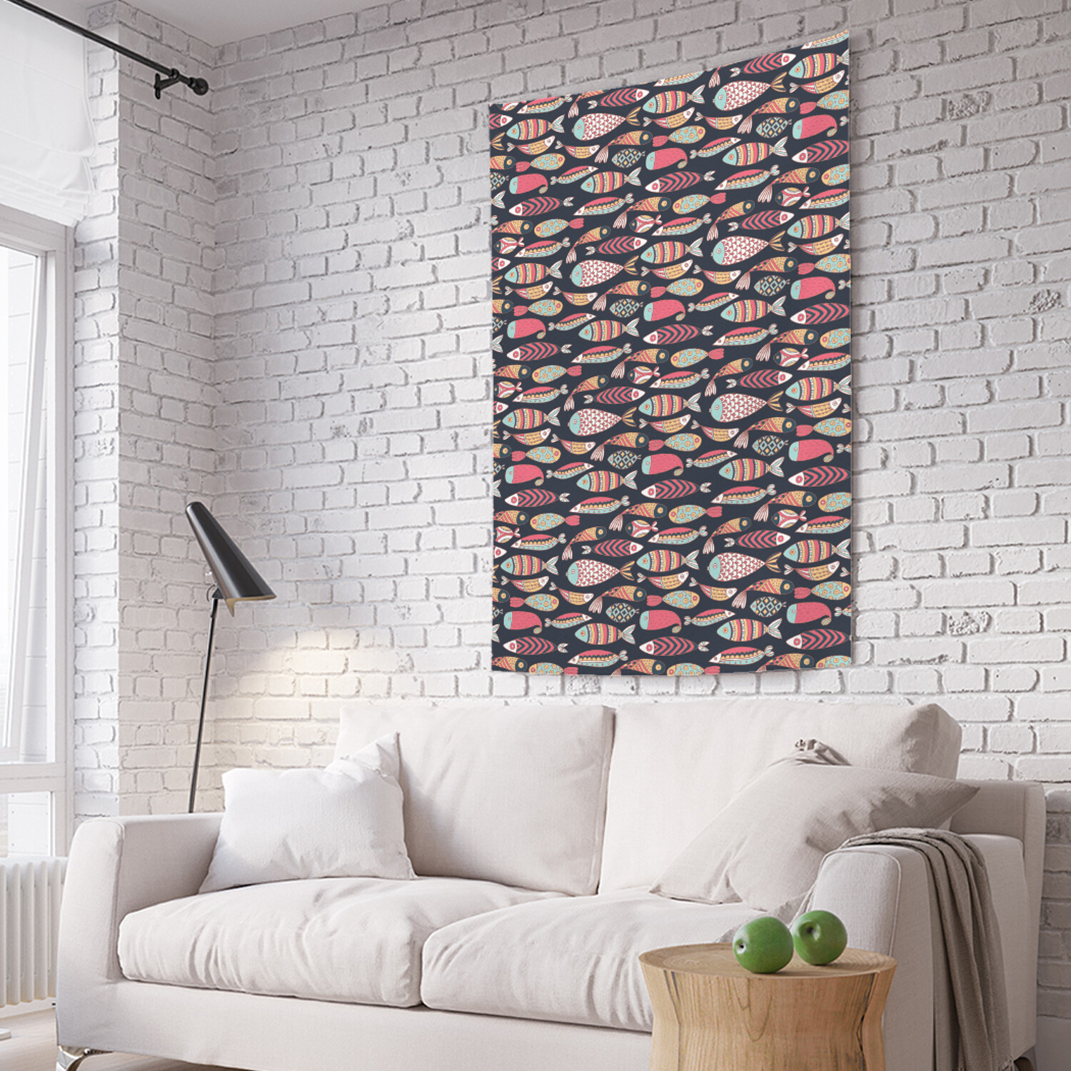 Вертикальное фотопанно на стену JoyArty Косяк орнаментальных рыб 150x200 см, Косяк орнаментальных рыб
Вертикальное фотопанно на стену JoyArty Косяк орнаментальных рыб 150x200 см, Косяк орнаментальных рыб