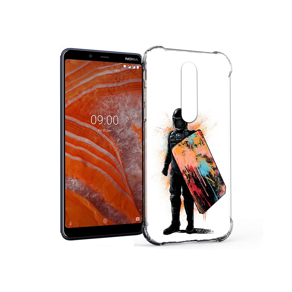 Чехол MyPads Tocco для Nokia 3.1 Plus солдат с красочным щитом (PT121397.96.614), Прозрачный, Tocco
Чехол MyPads Tocco для Nokia 3.1 Plus солдат с красочным щитом (PT121397.96.614), Прозрачный, Tocco