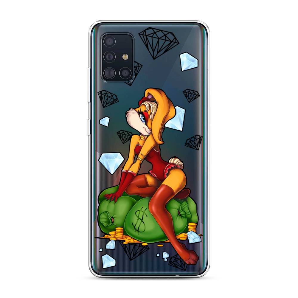 Чехол для Samsung Galaxy A51 "Лола Банни с бриллиантами", Красный;оранжевый;зеленый, 28950-6
Чехол для Samsung Galaxy A51 "Лола Банни с бриллиантами", Красный;оранжевый;зеленый, 28950-6