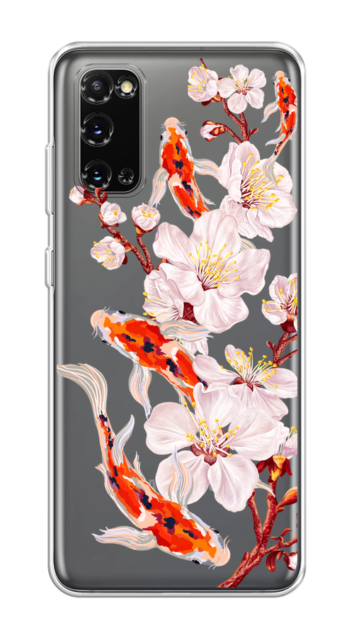 Чехол на Samsung Galaxy S20 "Карпы и сакура", Оранжевый;розовый;бежевый;прозрачный, 29250-1
Чехол на Samsung Galaxy S20 "Карпы и сакура", Оранжевый;розовый;бежевый;прозрачный, 29250-1
