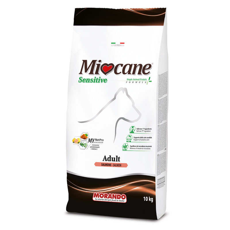 Сухой корм для собак Miocane Adult Sensitive с лососем, 10 кг, Miocane Adult Dog Sensitive
Сухой корм для собак Miocane Adult Sensitive с лососем, 10 кг, Miocane Adult Dog Sensitive