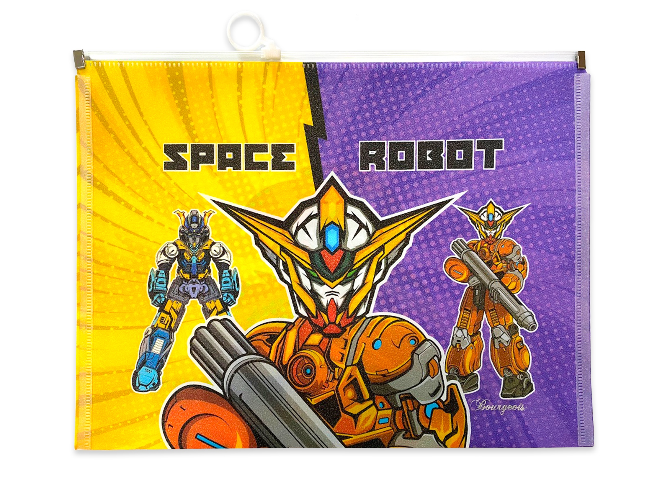 Папка Bourgeois "Space Robot" 0217 (P0035) с пластиковой застежкой, А4 +, 180 мкм, Space Robot
Папка Bourgeois "Space Robot" 0217 (P0035) с пластиковой застежкой, А4 +, 180 мкм, Space Robot