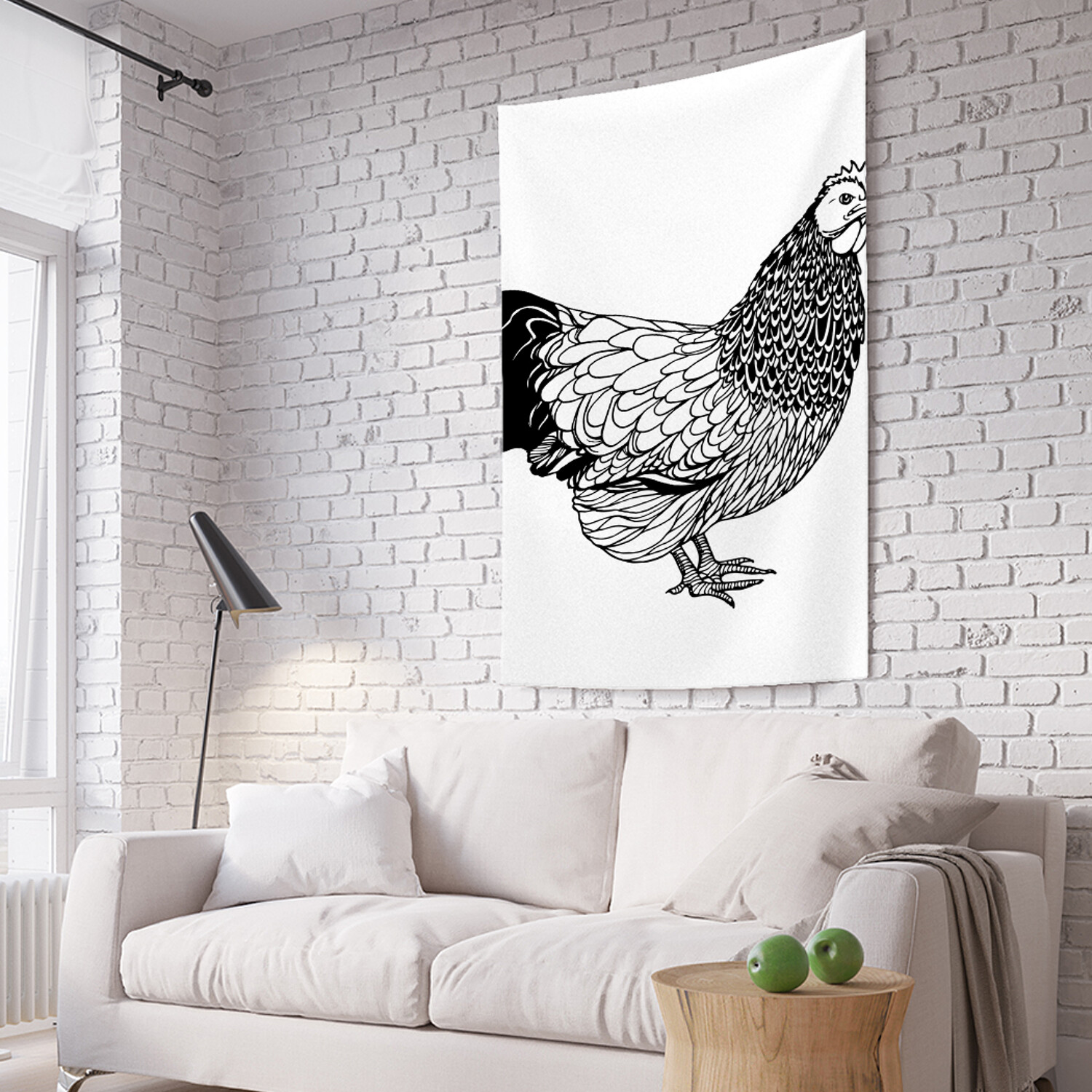 Вертикальное фотопанно на стену JoyArty Графическая курочка 150x200 см, Графическая курочка
Вертикальное фотопанно на стену JoyArty Графическая курочка 150x200 см, Графическая курочка