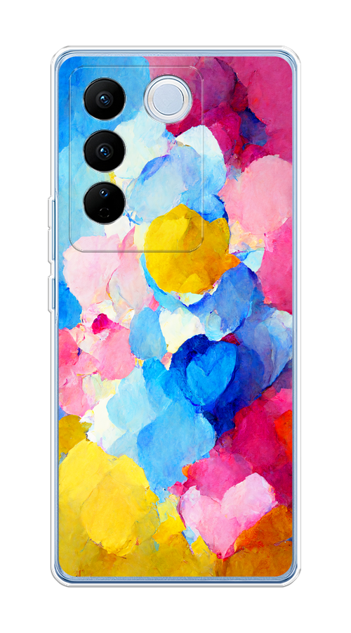 Чехол на Vivo V27/V27 Pro "Яркие пятна", Синий;голубой;желтый;розовый, 268450-1
Чехол на Vivo V27/V27 Pro "Яркие пятна", Синий;голубой;желтый;розовый, 268450-1