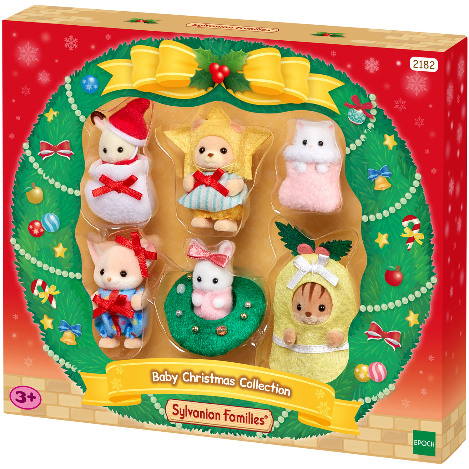 Набор Sylvanian Families Малыши в праздничных нарядах 2182, Набор «Малыши в праздничных нарядах»
Набор Sylvanian Families Малыши в праздничных нарядах 2182, Набор «Малыши в праздничных нарядах»