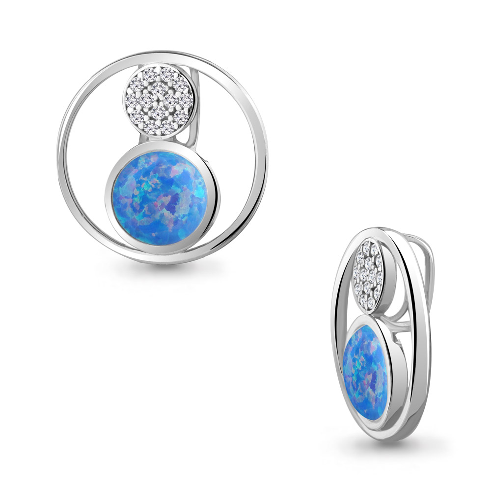 Подвеска из серебра с опалом искусственным\фианитом Aquamarine Aquamarine 2530397А_925_р, 2530397А_925_р
Подвеска из серебра с опалом искусственным\фианитом Aquamarine Aquamarine 2530397А_925_р, 2530397А_925_р