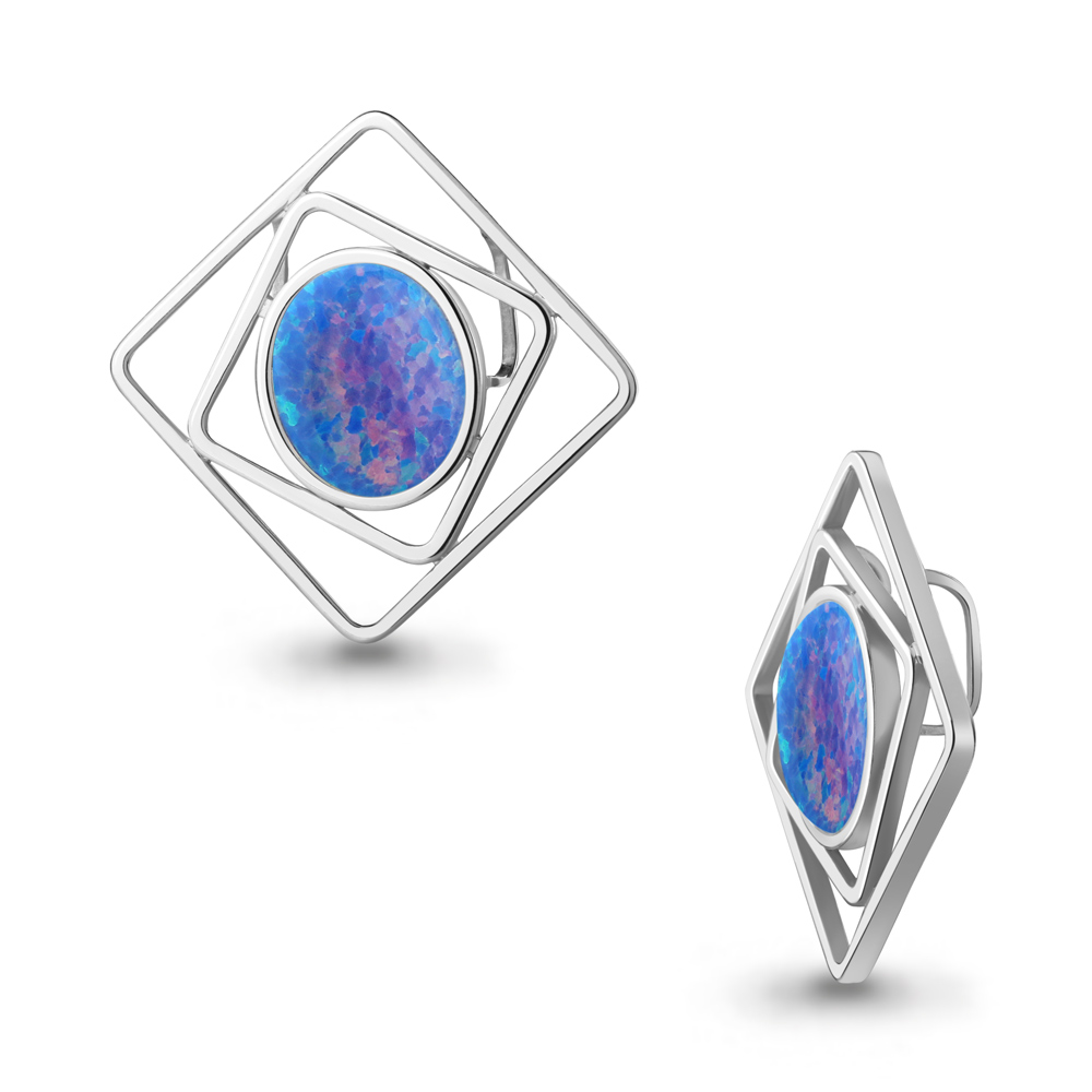 Подвеска из серебра с опалом искусственным Aquamarine Aquamarine 2530297_925_р, 2530297_925_р
Подвеска из серебра с опалом искусственным Aquamarine Aquamarine 2530297_925_р, 2530297_925_р