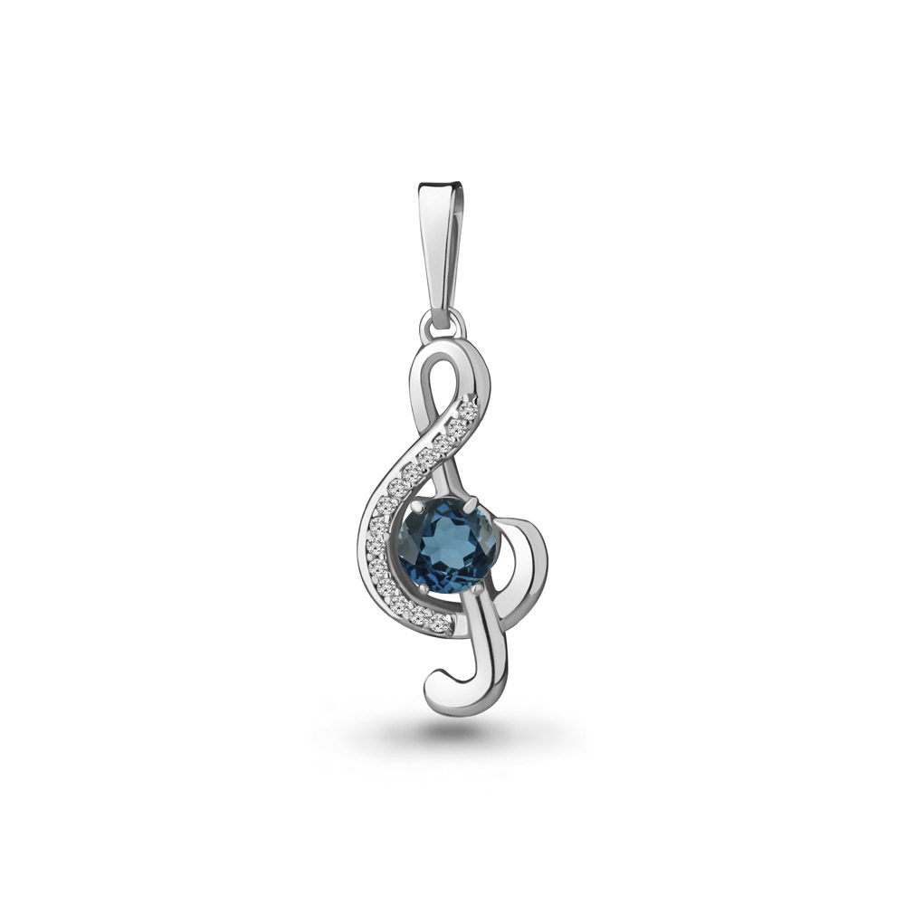 Кулон из серебра с топазом\фианитом Aquamarine Aquamarine 2526708А_925_р, 2526708А_925_р
Кулон из серебра с топазом\фианитом Aquamarine Aquamarine 2526708А_925_р, 2526708А_925_р