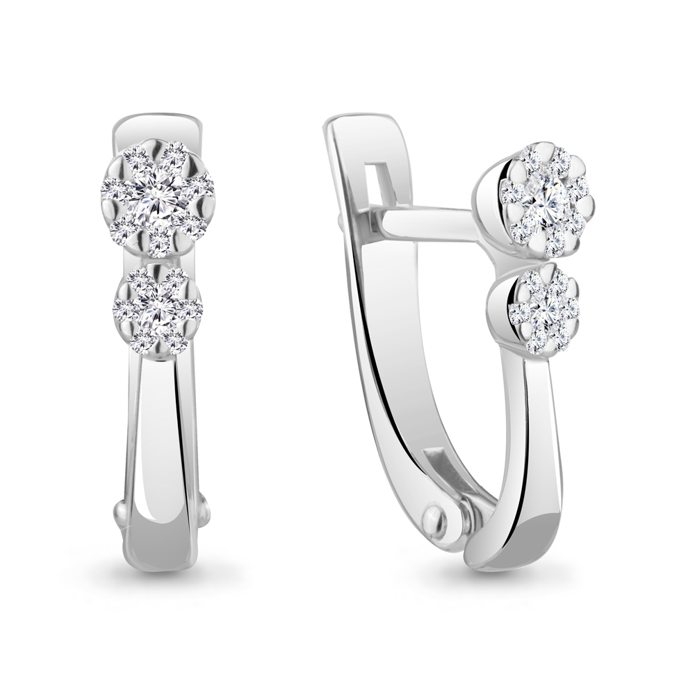 Серьги из белого золота с бриллиантом Aquamarine Aquamarine 941995_585_бз, 941995_585_бз
Серьги из белого золота с бриллиантом Aquamarine Aquamarine 941995_585_бз, 941995_585_бз