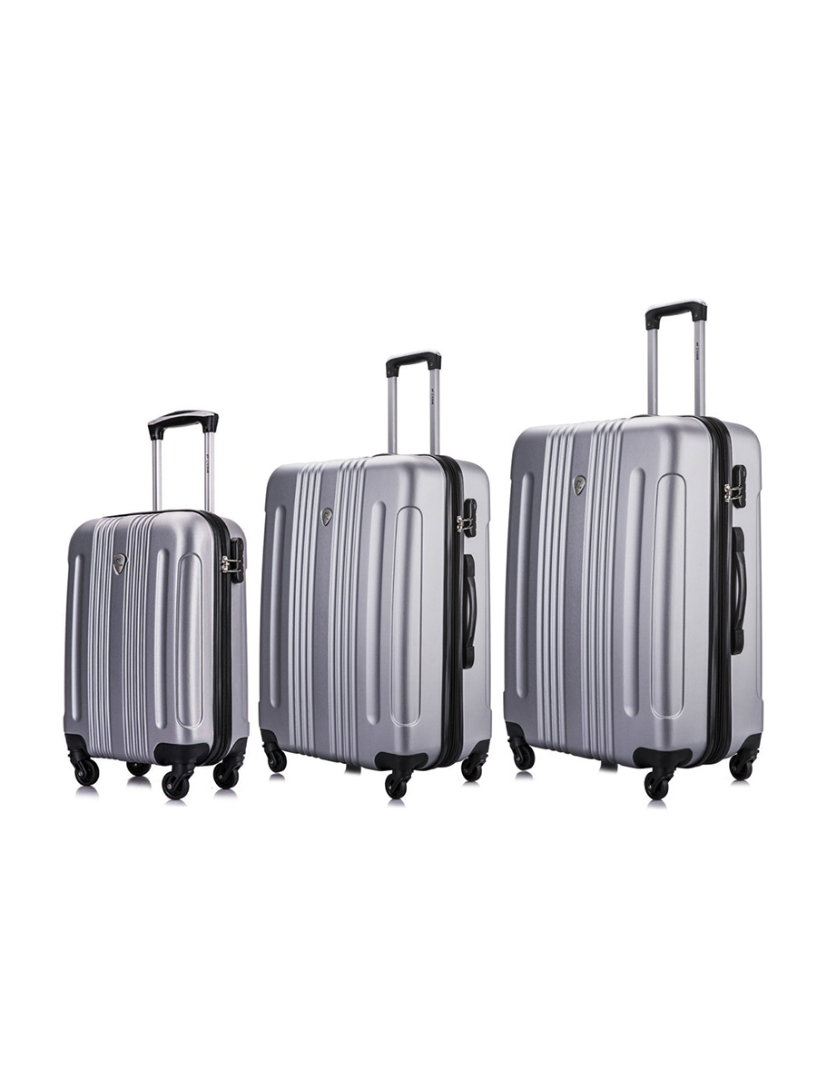 Комплект чемоданов унисекс L'Case Bangkok серый, Bangkok
Комплект чемоданов унисекс L'Case Bangkok серый, Bangkok