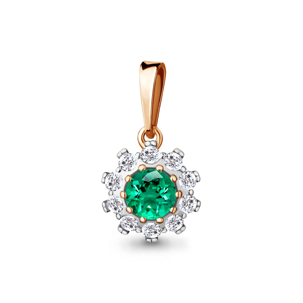 Кулон из серебра с изумрудом искусственным\фианитом Aquamarine Aquamarine 24514АГ_925_з, 24514АГ_925_з
Кулон из серебра с изумрудом искусственным\фианитом Aquamarine Aquamarine 24514АГ_925_з, 24514АГ_925_з