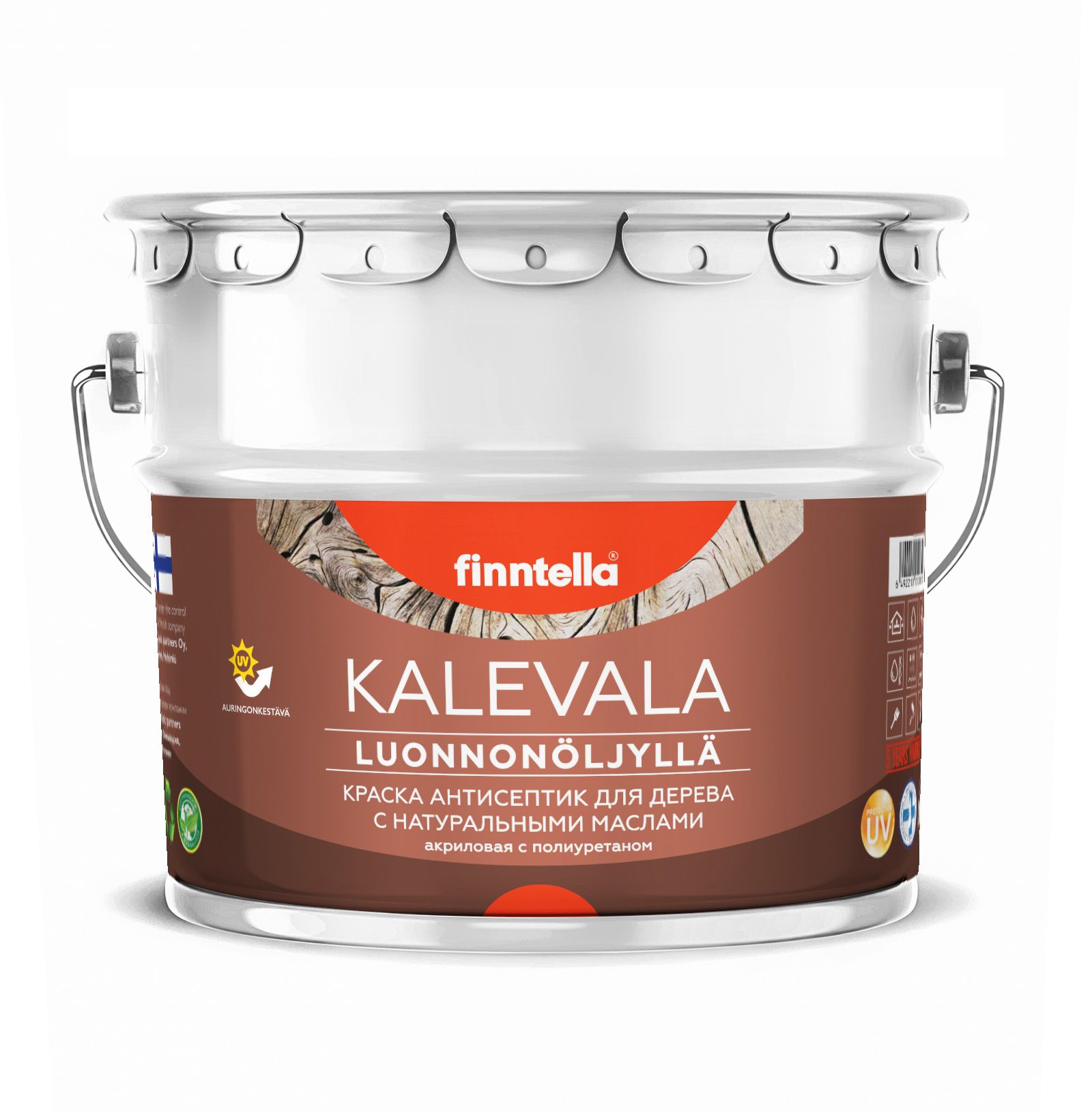 Краска для дерева и деревянных фасадов FINNTELLA KALEVALA, с натуральным маслом и полиурет, Розовый, KALEVALA NLC
Краска для дерева и деревянных фасадов FINNTELLA KALEVALA, с натуральным маслом и полиурет, Розовый, KALEVALA NLC