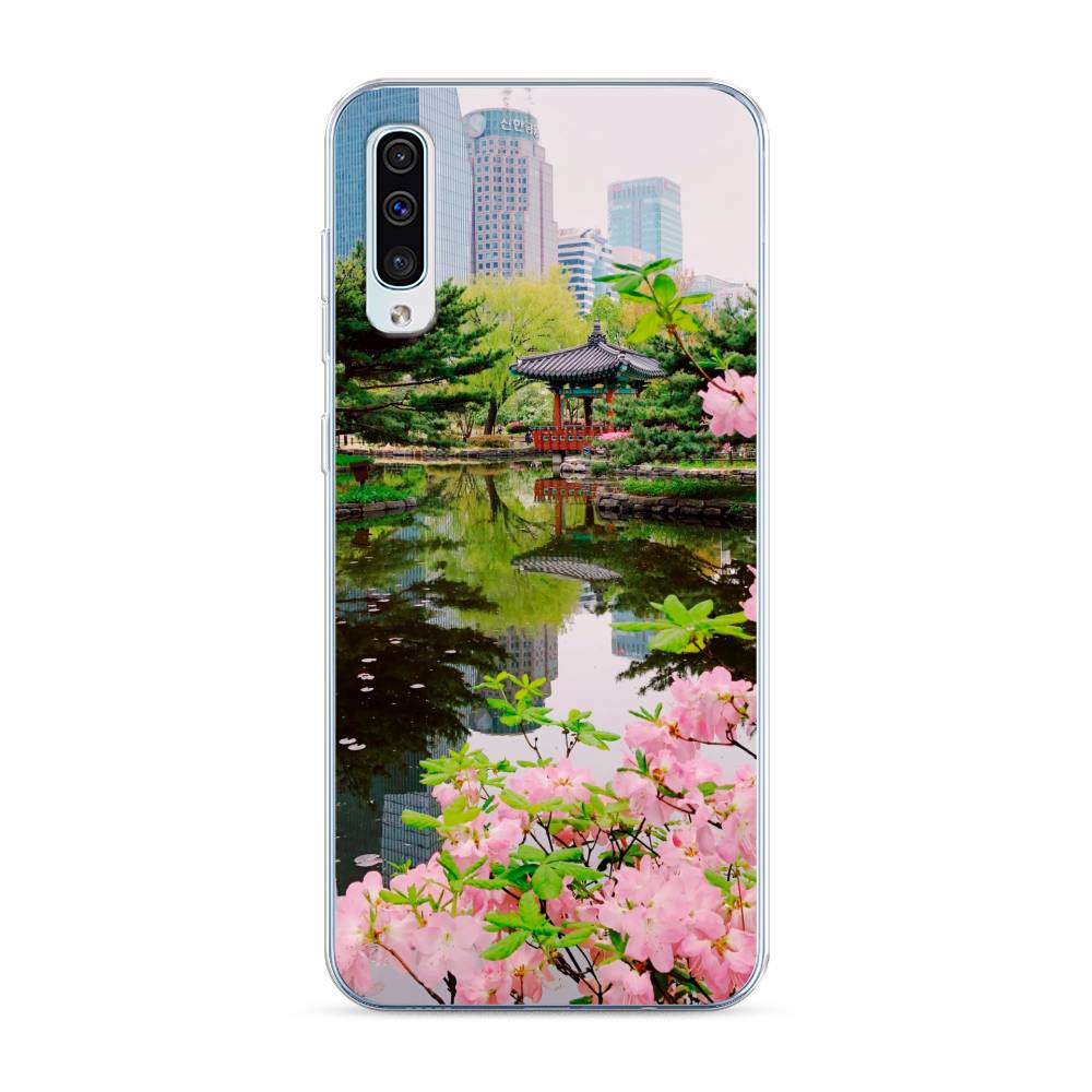Чехол для Samsung Galaxy A50/A30S "Сакура возле озера", Зеленый;розовый;голубой, 27750-2
Чехол для Samsung Galaxy A50/A30S "Сакура возле озера", Зеленый;розовый;голубой, 27750-2