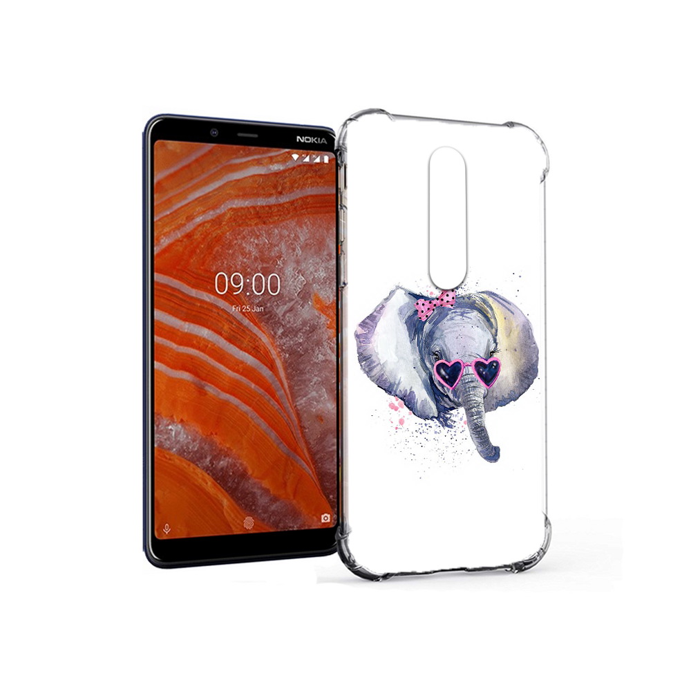 Чехол MyPads Tocco для Nokia 3.1 Plus слоник в очках (PT121397.96.608), Прозрачный, Tocco
Чехол MyPads Tocco для Nokia 3.1 Plus слоник в очках (PT121397.96.608), Прозрачный, Tocco