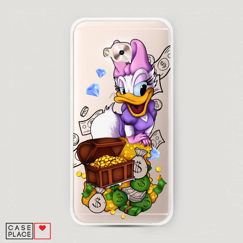 Чехол на Asus Zenfone 4 Selfie Pro ZD552KL "Rich Daisy Duck", Коричневый;белый;фиолетовый, 42650-6
Чехол на Asus Zenfone 4 Selfie Pro ZD552KL "Rich Daisy Duck", Коричневый;белый;фиолетовый, 42650-6