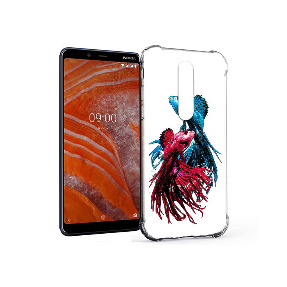 Чехол MyPads Tocco для Nokia 3.1 Plus рыбы петушки (PT121397.96.592), Прозрачный, Tocco
Чехол MyPads Tocco для Nokia 3.1 Plus рыбы петушки (PT121397.96.592), Прозрачный, Tocco