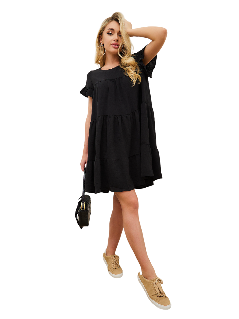 Платье женское Versal cosmetics В01 черное 42 RU, В01
Платье женское Versal cosmetics В01 черное 42 RU, В01