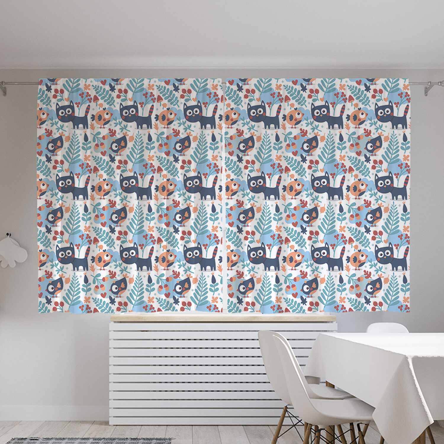 Классические шторы JoyArty "Кот и птичка наив", серия Oxford DeLux, 2 полотна 145x180 см, Кот и птичка наив
Классические шторы JoyArty "Кот и птичка наив", серия Oxford DeLux, 2 полотна 145x180 см, Кот и птичка наив