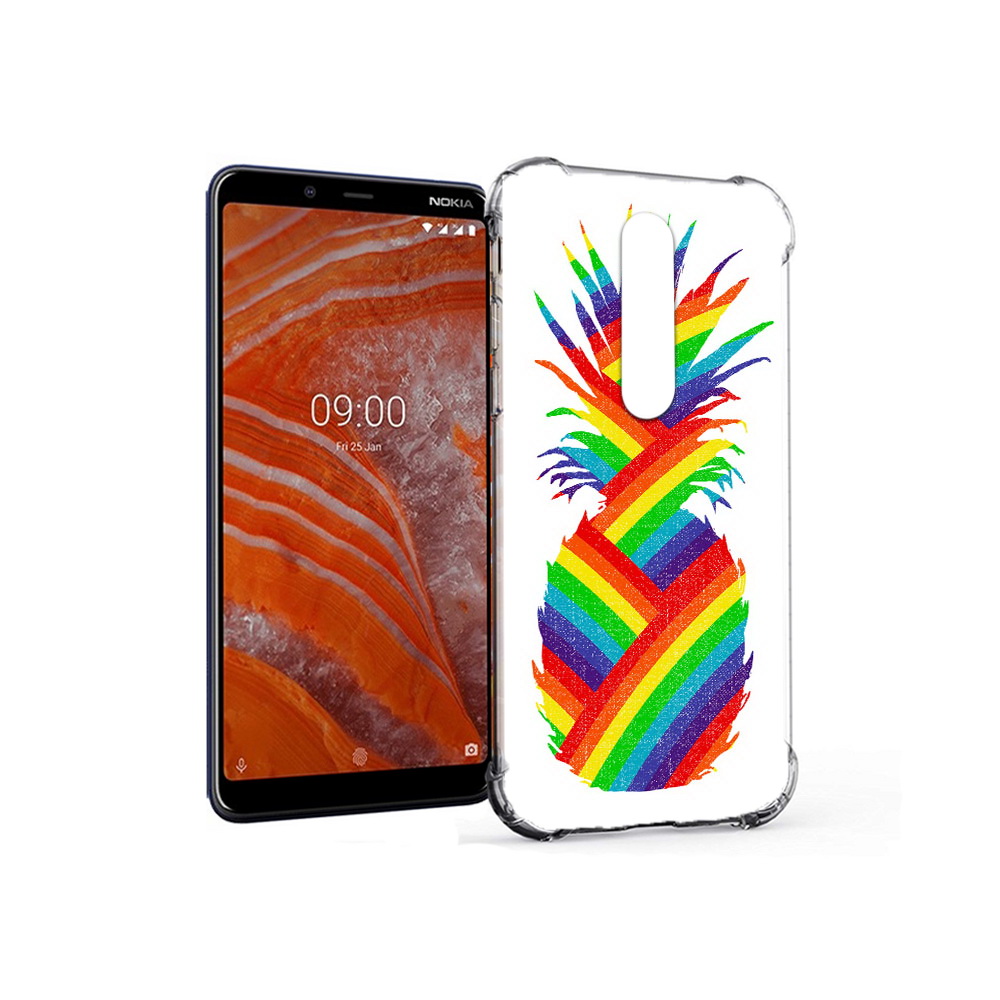 Чехол MyPads Tocco для Nokia 3.1 Plus радужный ананас (PT121397.96.566), Прозрачный, Tocco
Чехол MyPads Tocco для Nokia 3.1 Plus радужный ананас (PT121397.96.566), Прозрачный, Tocco