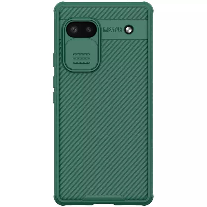Чехол Nillkin CamShield Pro Case для Google Pixel 6a с защитой камеры, зеленый, CamShield Pro Case
Чехол Nillkin CamShield Pro Case для Google Pixel 6a с защитой камеры, зеленый, CamShield Pro Case