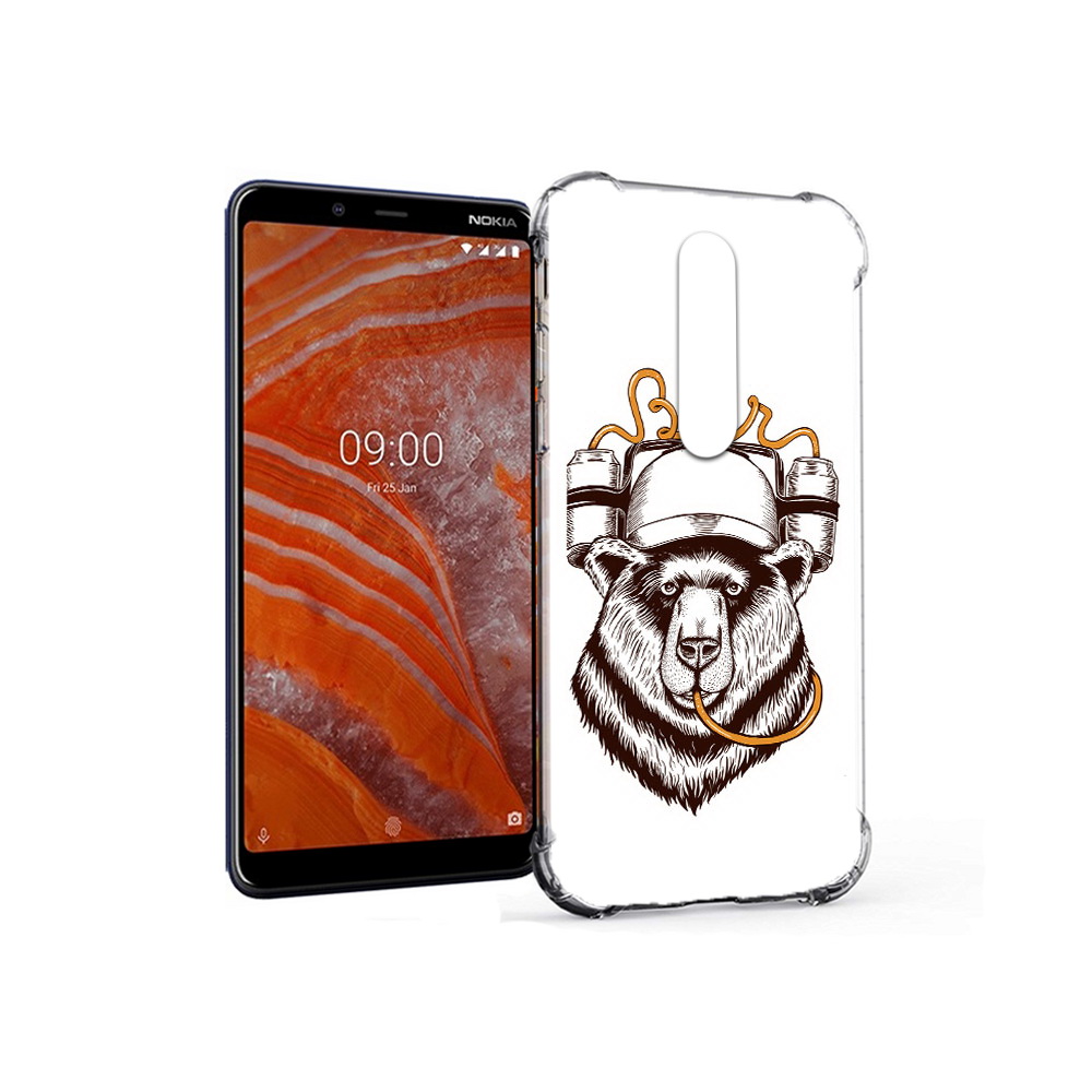 Чехол MyPads Tocco для Nokia 3.1 Plus пивной медведь (PT121397.96.538), Прозрачный, Tocco
Чехол MyPads Tocco для Nokia 3.1 Plus пивной медведь (PT121397.96.538), Прозрачный, Tocco