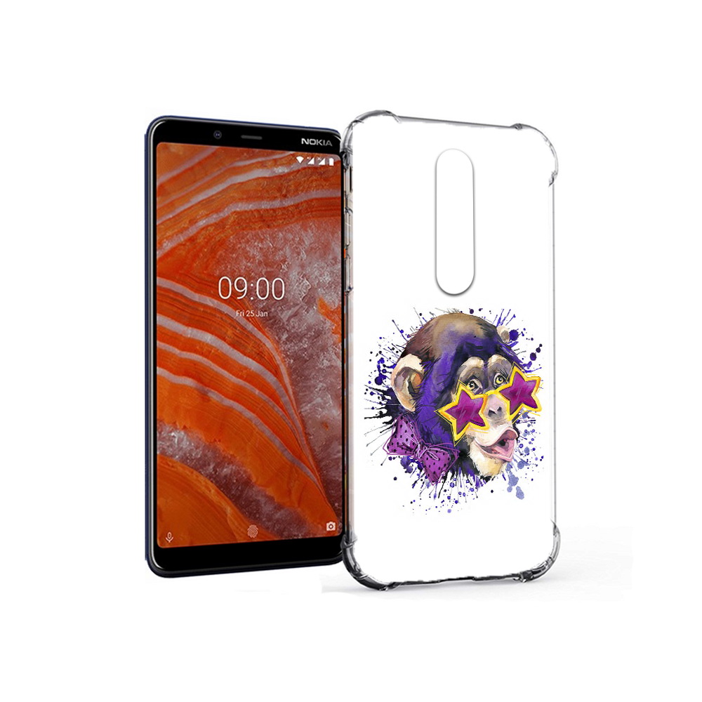 Чехол MyPads Tocco для Nokia 3.1 Plus обезьяна в очках (PT121397.96.524), Прозрачный, Tocco
Чехол MyPads Tocco для Nokia 3.1 Plus обезьяна в очках (PT121397.96.524), Прозрачный, Tocco
