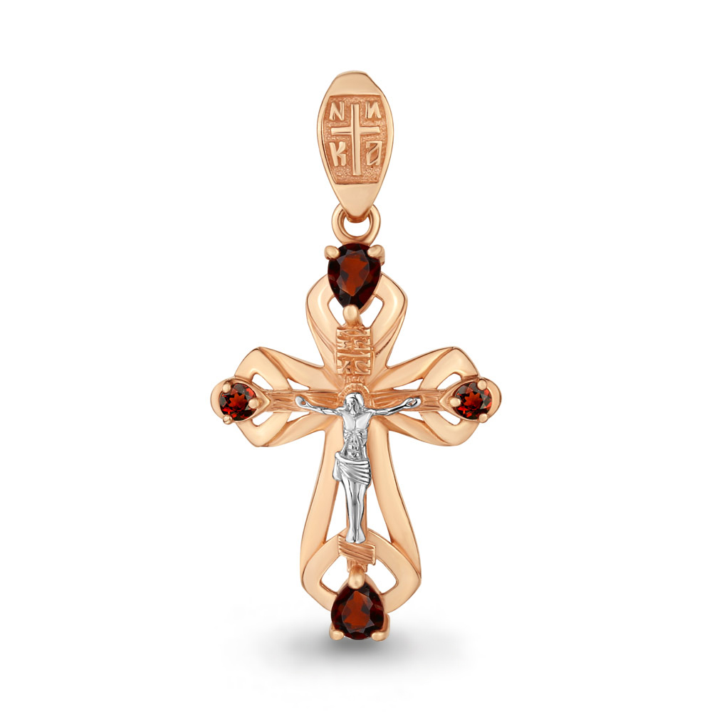 Кулон из красного золота с гранатом Aquamarine Aquamarine 2225603_585_кз, 2225603_585_кз
Кулон из красного золота с гранатом Aquamarine Aquamarine 2225603_585_кз, 2225603_585_кз