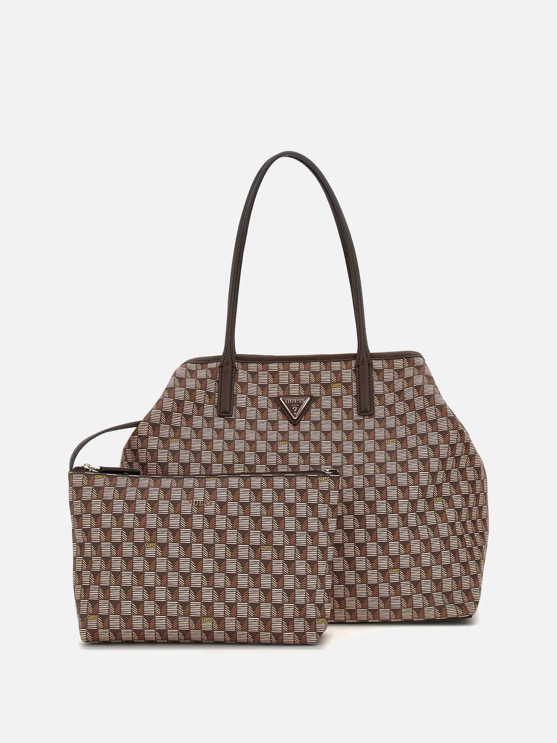 Сумка Guess для женщин, с сумочкой для косметики, коричневая, HWJT9344290, 2 шт., Коричневый, HWJT9344290
Сумка Guess для женщин, с сумочкой для косметики, коричневая, HWJT9344290, 2 шт., Коричневый, HWJT9344290