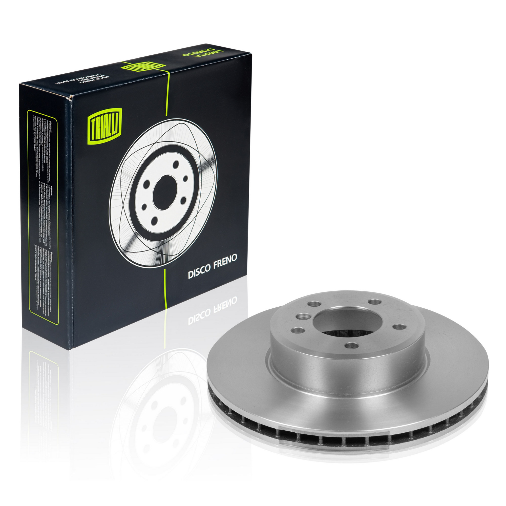 фото Диск тормозной передний bmw 5 (e60) (03-) d=324 trialli df 266001