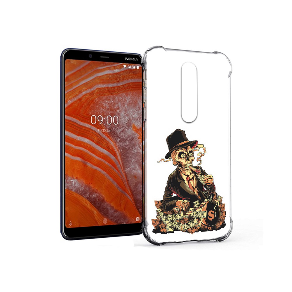 Чехол MyPads Tocco для Nokia 3.1 Plus нарисованный череп с сигаретой (PT121397.96.515), Прозрачный, Tocco
Чехол MyPads Tocco для Nokia 3.1 Plus нарисованный череп с сигаретой (PT121397.96.515), Прозрачный, Tocco