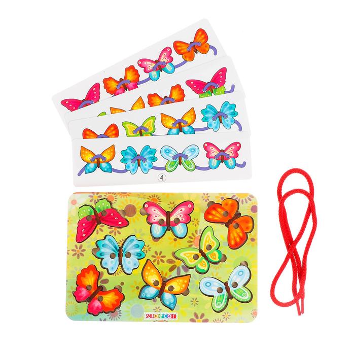 Шнуровка «Бабочки»
Шнуровка «Бабочки»