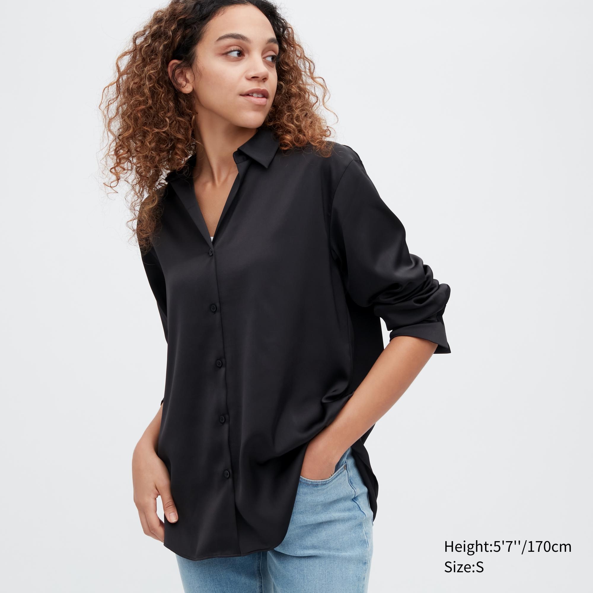 Рубашка женская UNIQLO 458834COL09 черная L (доставка из-за рубежа), Черный, 458834COL09
Рубашка женская UNIQLO 458834COL09 черная L (доставка из-за рубежа), Черный, 458834COL09