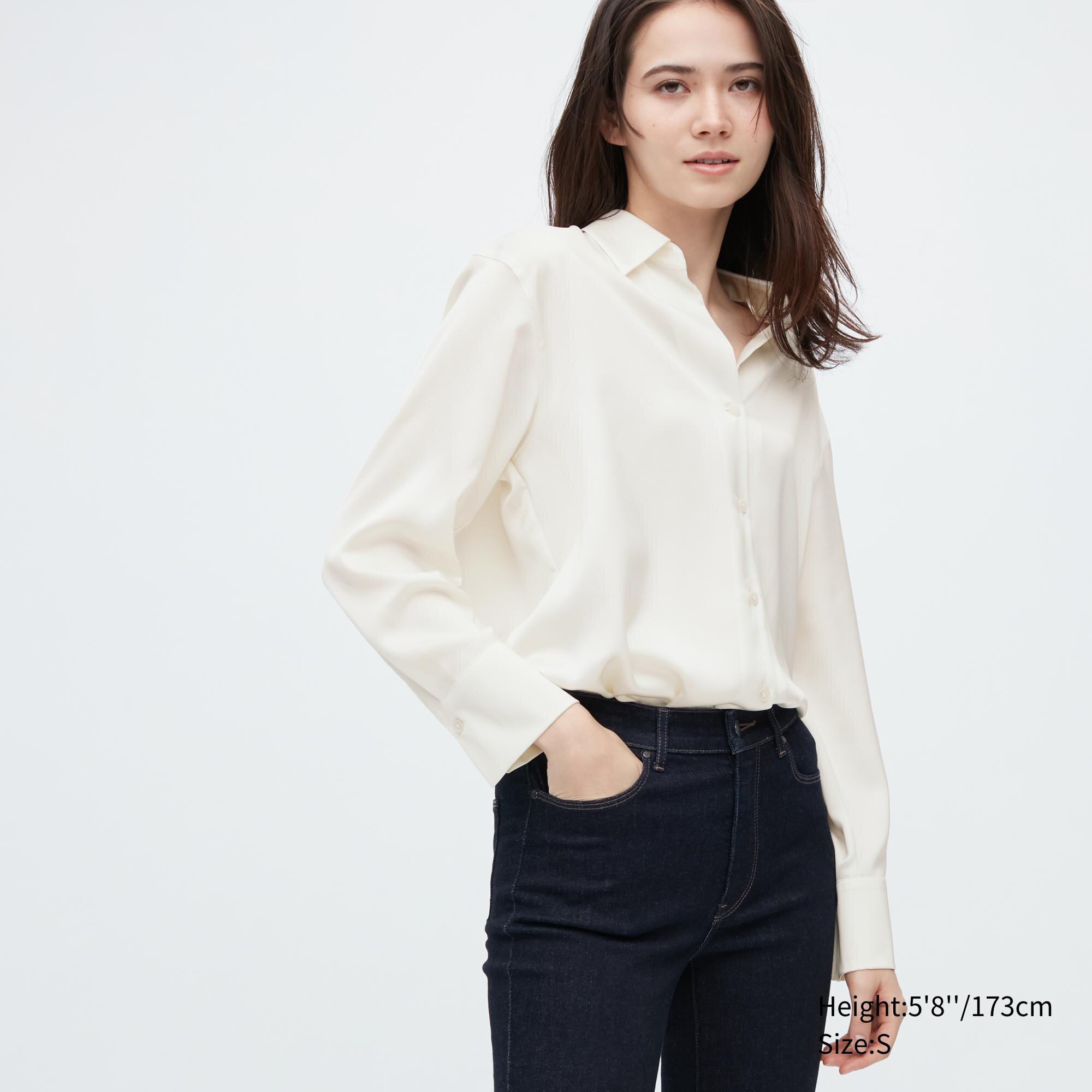 Рубашка женская UNIQLO 458834COL01 белая 2XS (доставка из-за рубежа), Белый, 458834COL01
Рубашка женская UNIQLO 458834COL01 белая 2XS (доставка из-за рубежа), Белый, 458834COL01