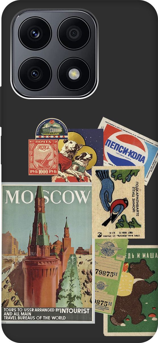Матовый Soft Touch Чехол на Honor X8a с 3D принтом "Soviet Stickers" черный, Черный;голубой, 158895
Матовый Soft Touch Чехол на Honor X8a с 3D принтом "Soviet Stickers" черный, Черный;голубой, 158895