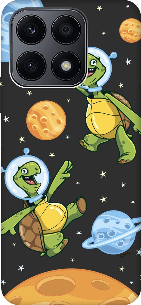Матовый Soft Touch Чехол на Honor X8a с 3D принтом "CosmoTurtles" черный, Черный;бежевый, 158894
Матовый Soft Touch Чехол на Honor X8a с 3D принтом "CosmoTurtles" черный, Черный;бежевый, 158894