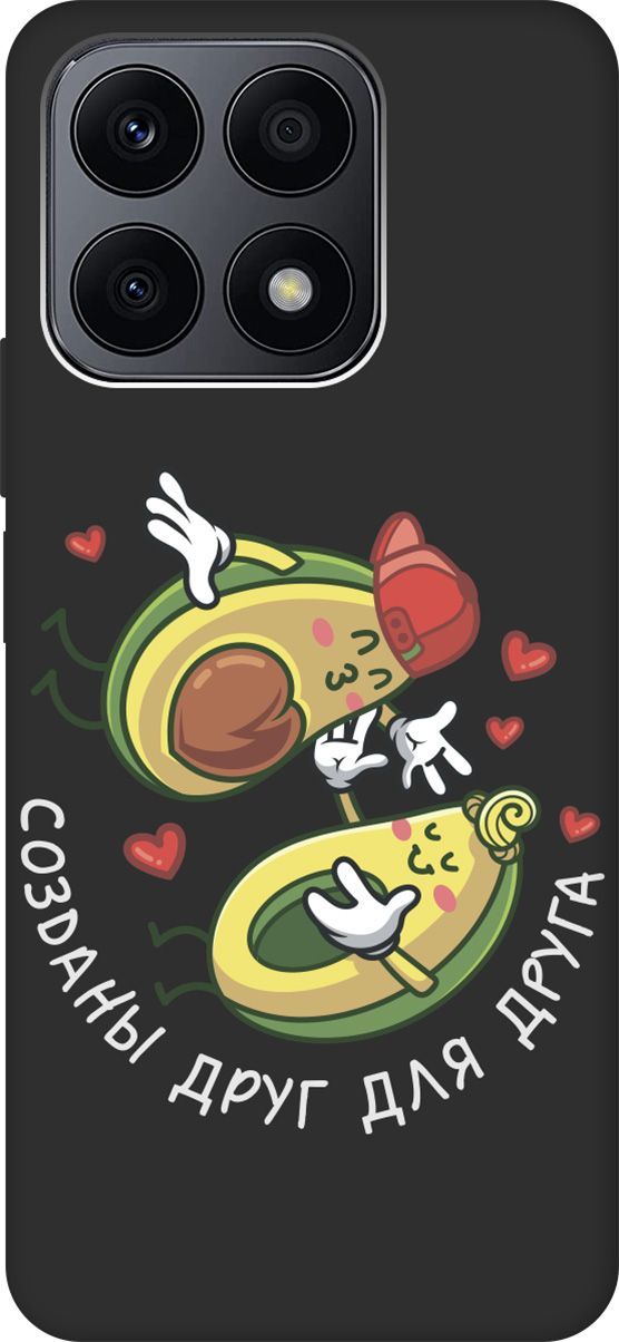Матовый Soft Touch Чехол на Honor X8a с 3D принтом "Avo-Love" черный, Черный;желтый, 158894
Матовый Soft Touch Чехол на Honor X8a с 3D принтом "Avo-Love" черный, Черный;желтый, 158894