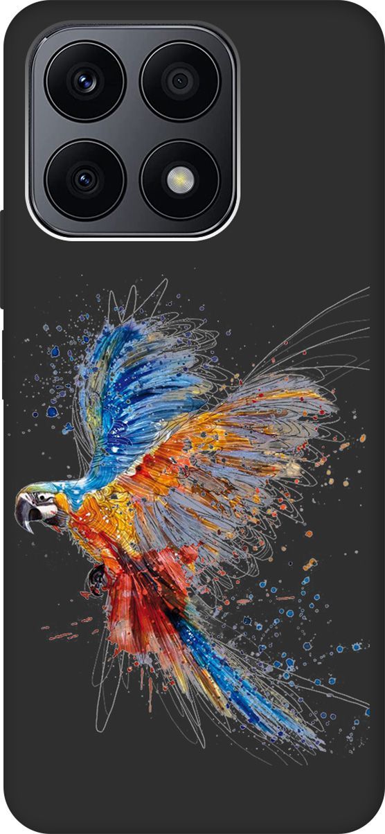 Матовый Soft Touch Чехол на Honor X8a с 3D принтом "Colorful Parrot" черный, Черный;красный, 158894
Матовый Soft Touch Чехол на Honor X8a с 3D принтом "Colorful Parrot" черный, Черный;красный, 158894