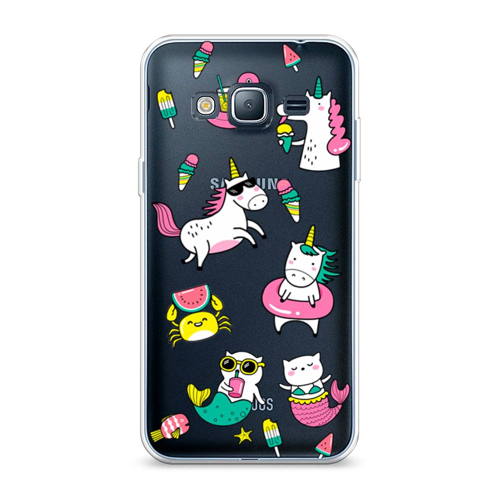 Чехол Awog на Samsung Galaxy J3 2016 / Самсунг J3 2016 "На отдыхе", Белый;голубой;розовый, 22450-2
Чехол Awog на Samsung Galaxy J3 2016 / Самсунг J3 2016 "На отдыхе", Белый;голубой;розовый, 22450-2
