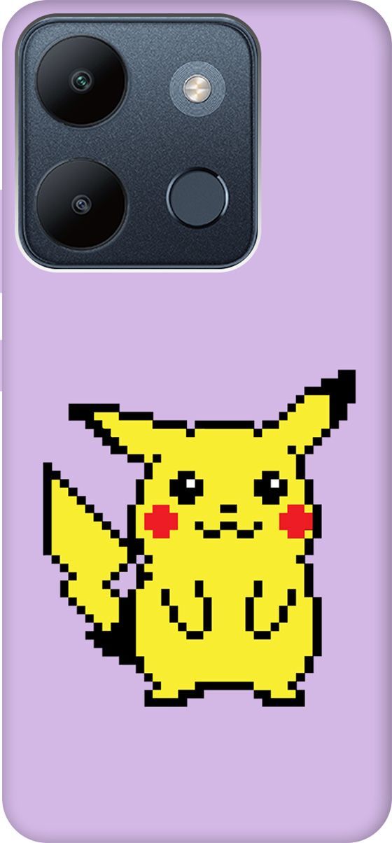 Чехол на Infinix Smart 7/Tecno Spark Go 2023/Pop 7 Pro "Pixel Pikachu" сиреневый, Фиолетовый;желтый, 158873
Чехол на Infinix Smart 7/Tecno Spark Go 2023/Pop 7 Pro "Pixel Pikachu" сиреневый, Фиолетовый;желтый, 158873