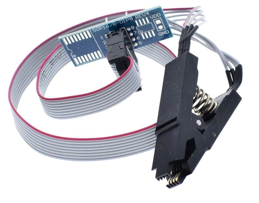 Прищепка для программатора NoBrand SOP8 SOIC8 Test-Clip ch341a, SOP8 SOIC8 Test-Clip прищепка для программатора ch341a
Прищепка для программатора NoBrand SOP8 SOIC8 Test-Clip ch341a, SOP8 SOIC8 Test-Clip прищепка для программатора ch341a