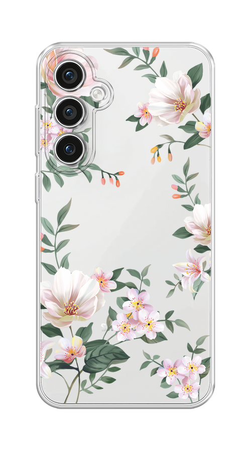 Чехол на Samsung Galaxy S23 FE 5G "Beautiful white flowers", Бежевый;зеленый, 2108450-1
Чехол на Samsung Galaxy S23 FE 5G "Beautiful white flowers", Бежевый;зеленый, 2108450-1
