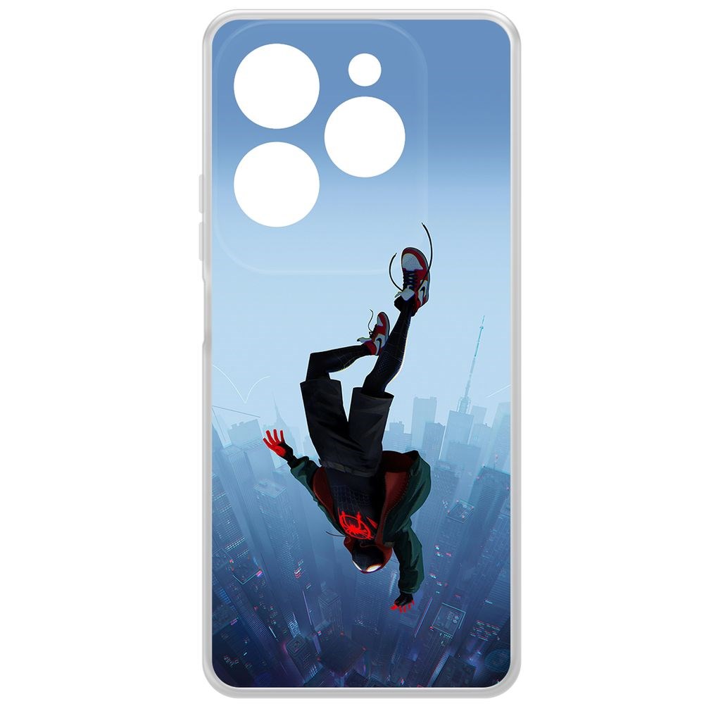 Чехол-накладка Krutoff Clear Case Человек-Паук. Майлз Моралес для INFINIX Hot 40 Pro, Прозрачный
Чехол-накладка Krutoff Clear Case Человек-Паук. Майлз Моралес для INFINIX Hot 40 Pro, Прозрачный