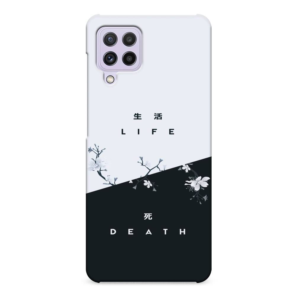 Пластиковый чехол "Life and death" на Samsung Galaxy A22
Пластиковый чехол "Life and death" на Samsung Galaxy A22