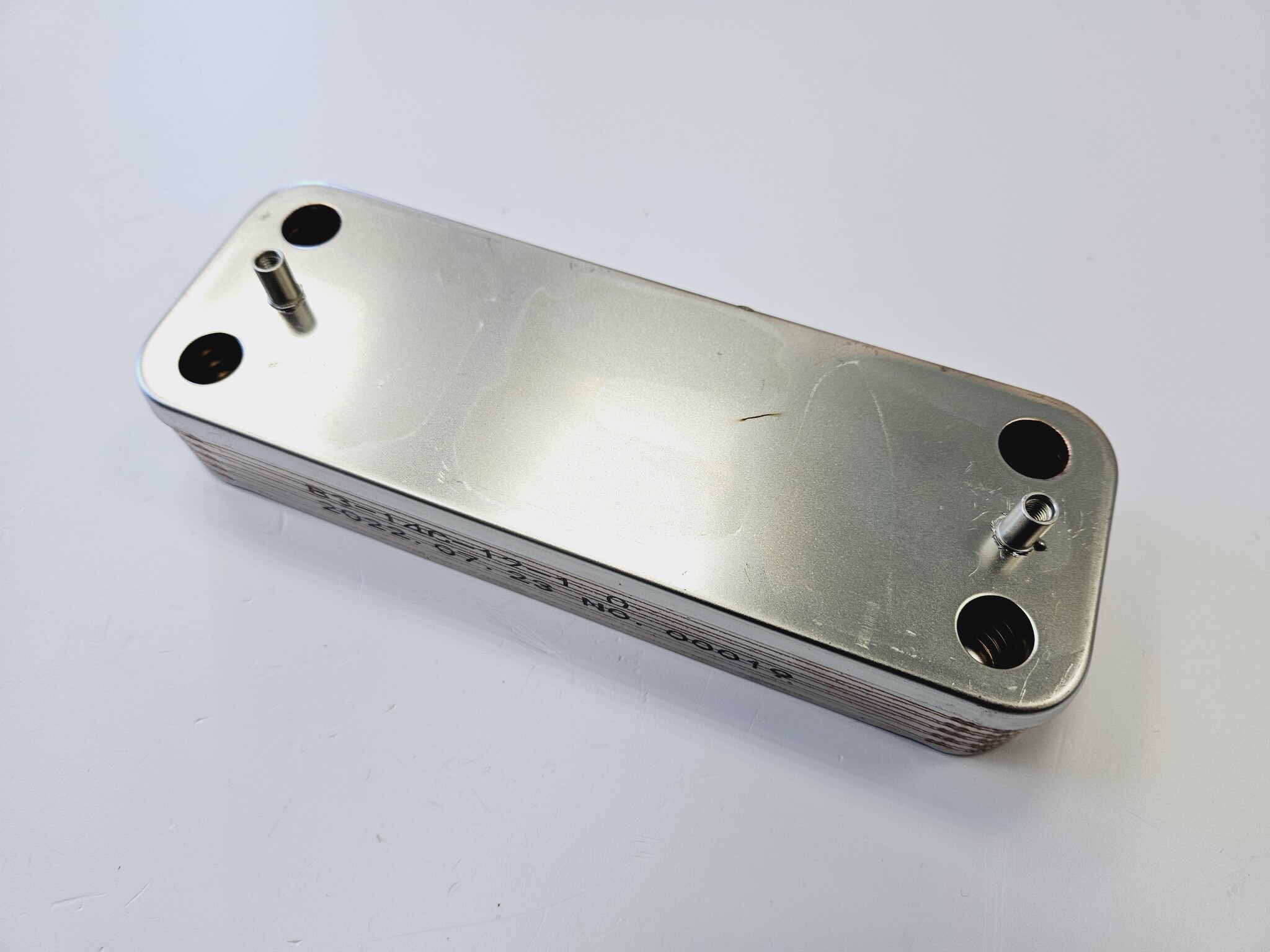 Теплообменник ГВС (12пл.) PROTHERM Lynx/Ягуар (арт. 0020119605, 0020119606), Серебристый
Теплообменник ГВС (12пл.) PROTHERM Lynx/Ягуар (арт. 0020119605, 0020119606), Серебристый